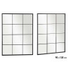 MIROIR FENETRE NOIR 120X90CM