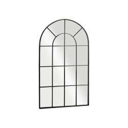ESPEJO VENTANAL CURVADO NEGRO 120X70CM