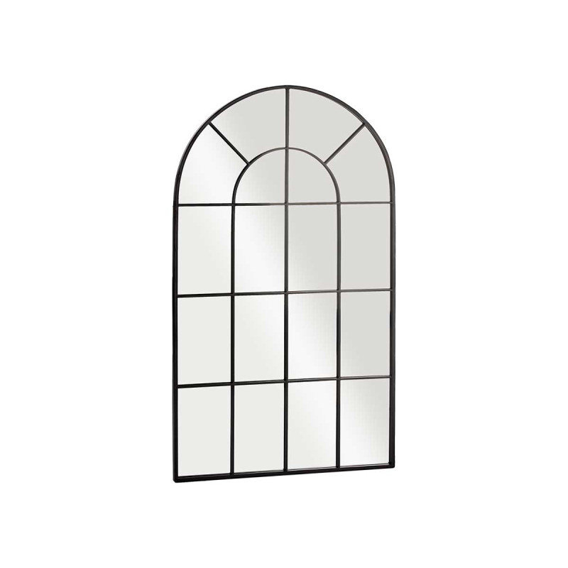 ESPEJO VENTANAL CURVADO NEGRO 120X70CM