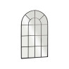SPECCHIO FINESTRA NERO CURVO 120X70CM