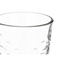 SET 6 VASOS PUNTOS 190ML