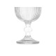 WATER GLASS 370MLTRANSPARENT STRIPES