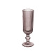CHAMPAGNE GLASS 160ML PINK STRIPES