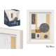 PORTEPHOTO BOIS PASSE-PARTOUT 13X18CM BLANC
