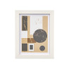 PORTAFOTO PARED MADERA PASPARTU 13X18CM BLANCO