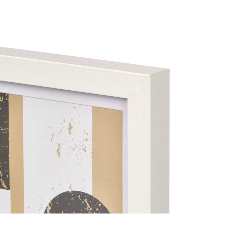 PORTAFOTO PARED MADERA PASPARTU 13X18CM BLANCO