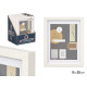 MOLDURA MADEIRA PAREDE PASSE-PARTOUT 15X20CM BR