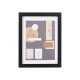 PORTAFOTO PARED MADERA PASPARTU 15X20CM NEGRO