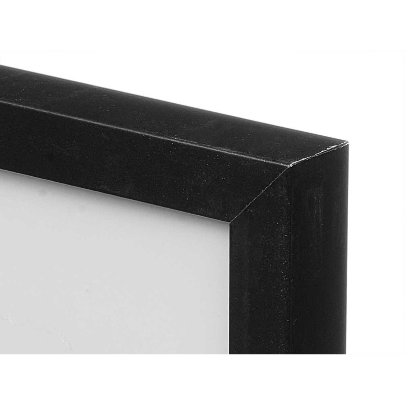 PORTAFOTO PARED MADERA PASPARTU 40X50CM NEGRO