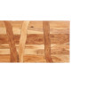 MESA AUXILIAR MADERA TRAMA 120 X 60 X 48 CM