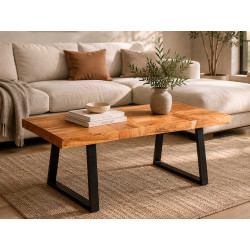 MESA AUXILIAR MADEIRA 120 X 60 X 48 CM