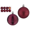 SET 8 WINE PVC BALL 6CM 