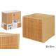 BOÎTE ORGANISATION PLIANTE  BAMBOU BEIGE