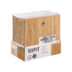 BOÎTE ORGANISATION PLIANTE  BAMBOU BEIGE