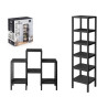 SCAFFALATURA PLASTICA 6 MENSOLE