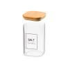BARATTOLO QUADR BOROSIL TAPPO BAMBU SALE 1,2L
