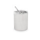 BICCHIERE CANNUCCIA TAPPO ACCIAIO INOX 380ML