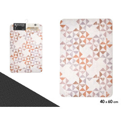 TRICOLOUR HELIX KITCHEN RUG 40X60CM