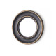 SET 3 MIROIRS RONDS NOIR DORÉ