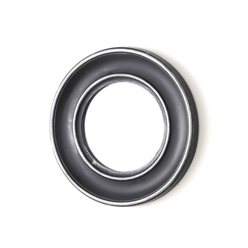 SET 3 MIROIRS RONDS NOIR ARGENTÉ