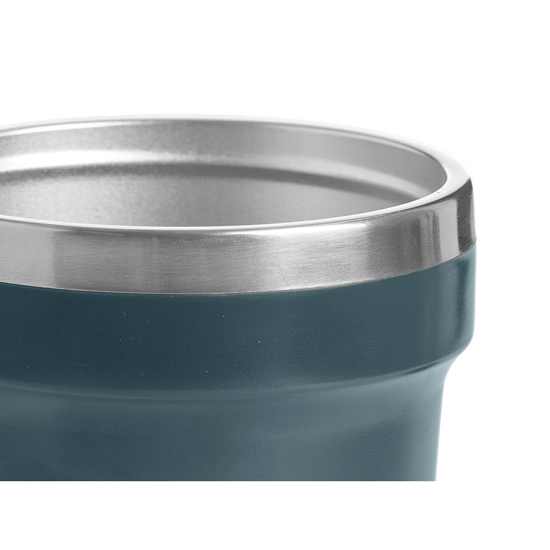 COPO TERMICO C/ TAMPA 450ML SORT 3 COR ESCURA