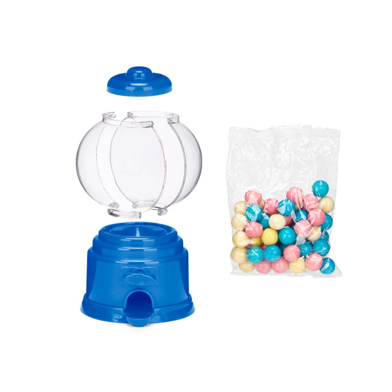 CHEWING GUM DISPENSER 300GR ASSORT 3 COLOURS