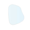 MIRROR ABSTRACT SHAPE WHITE 66X53CM