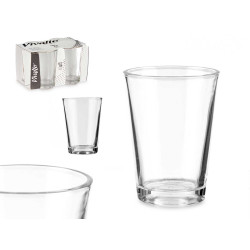 CONJ 4 COPOS VIDRO PEQUENOS 140ML