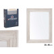 MIROIR 48X38 CADRE GRIS NATUREL