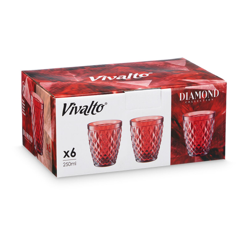 RED DIAMOND GLASS 250 ML