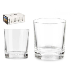 BICCHIERE VETRO WHISKY 320ML