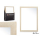 MIROIR NATUREL 50 X 70 CM