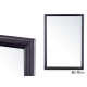 MIROIR MURAL CADRE EN BOIS 50 X 70  CM NOIR