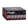VASO CRISTAL PUNTOS AGUA 300ML ROJO