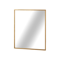 SPECCHIO RETTANGOLARE DORATO 110CM