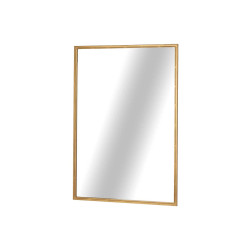 SPECCHIO RETTANGOLARE DORATO 100CM