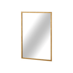 GOLDEN RECTANGULAR MIRROR 90CM