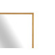 MIROIR RECTANGULAIRE DORE 90CM