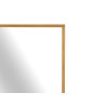 MIROIR RECTANGULAIRE DORE 90CM
