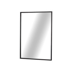 MIROIR RECTANGULAIRE NOIR 100CM