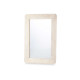 MIRROR 60 X 90 CM LEAVES NATURAL WHITE