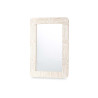ESPELHO 60 X 90 CM CURVAS CASTANHO BRANCO