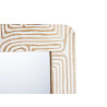 ESPELHO 60 X 90 CM CURVAS CASTANHO BRANCO