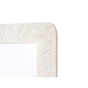 ESPELHO 60 X 90 CM LINHAS CASTANHO BRANCO