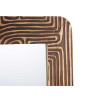 MIRROR 60 X 90 CM CURVES NATURAL