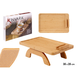 TAVOLO BAMBU BRACCIO SOFA 35CM