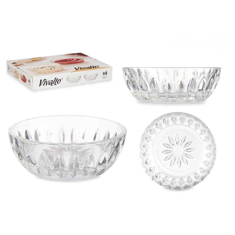 SAUCIÈRES RONDES VERRE 60ML