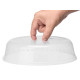 COUVERCLE PROTECTEUR MICRO-ONDES TRANSPARENT 