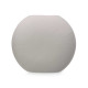 VASO CERAMICA CIRCOLARE 29CM GRIGIO