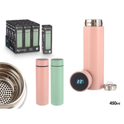 THERMO THERMOMÈTRE NUMÉRIQUE 450ML SET 2 COULEURS